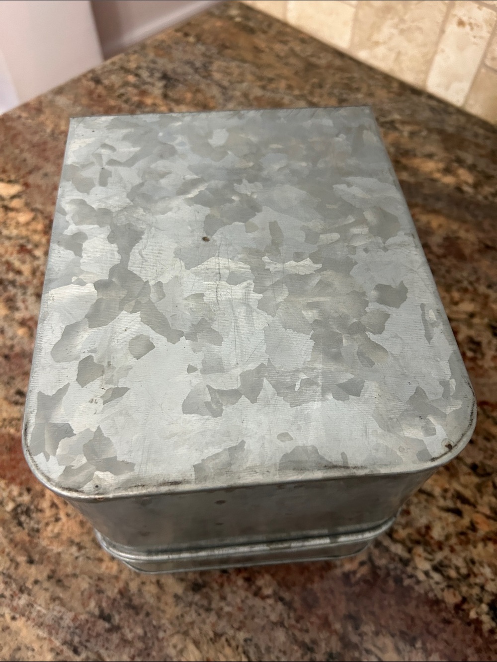 Galvanized Metal Storage Seed SaverTin - Gray - Picture 6 of 9